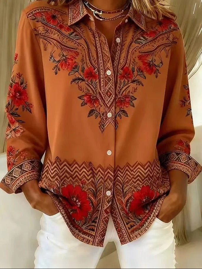 Willowbrook Plaid Long-Sleeve Work Blouse