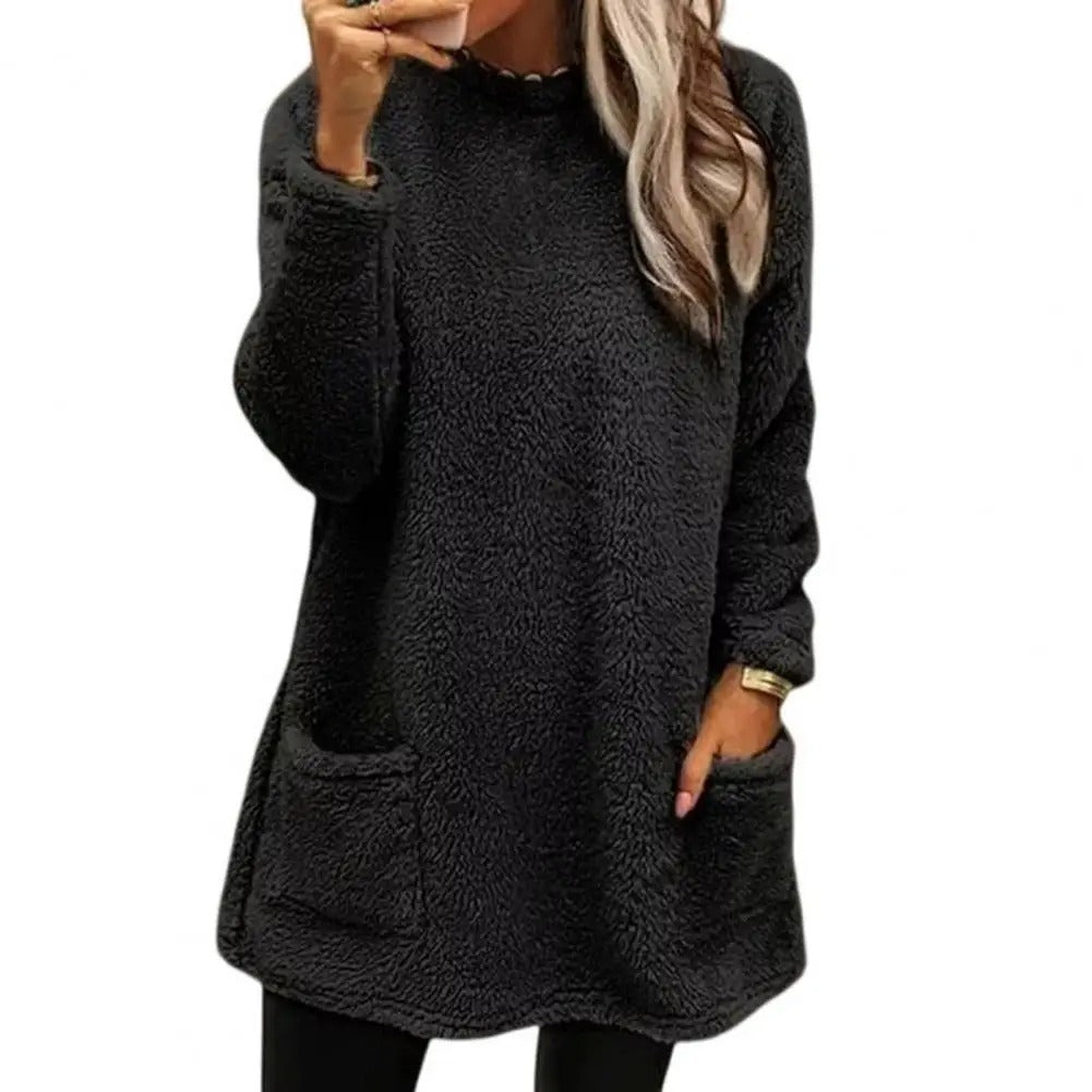 Women's Jumper in Thick Fleece