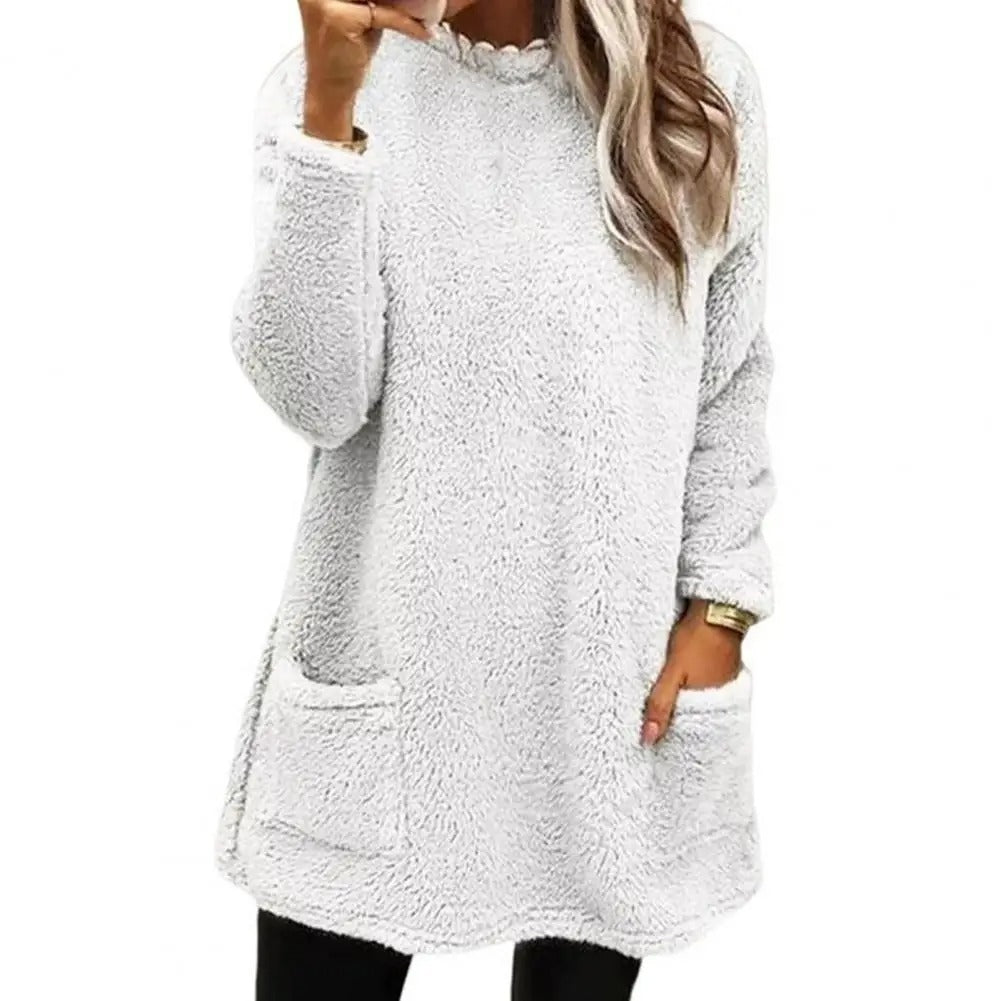 Women's Jumper in Thick Fleece