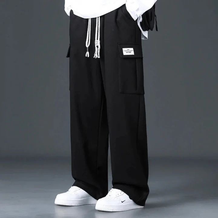 Men’s Oversized Utility Cargo Trousers