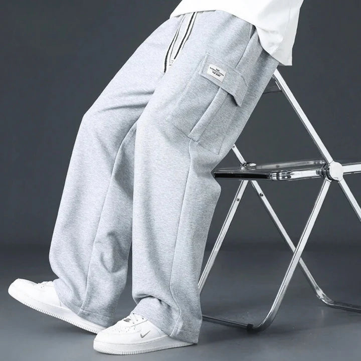 Men’s Oversized Utility Cargo Trousers