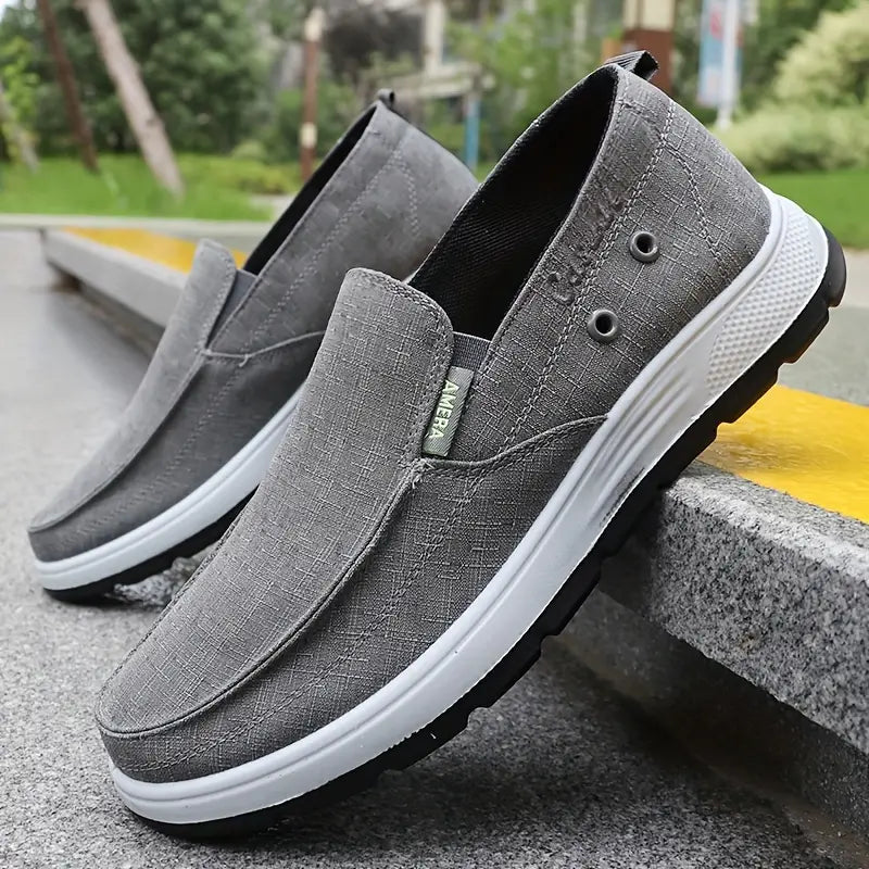 Men's Breathable Slip-On Loafers for Outdoor Activities