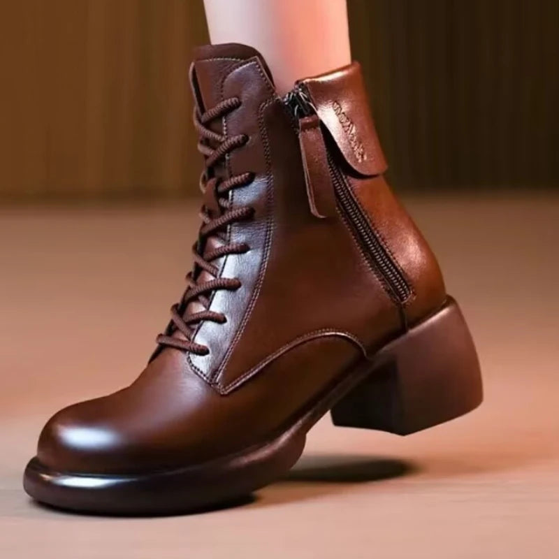 Vintage British-style Martin boots