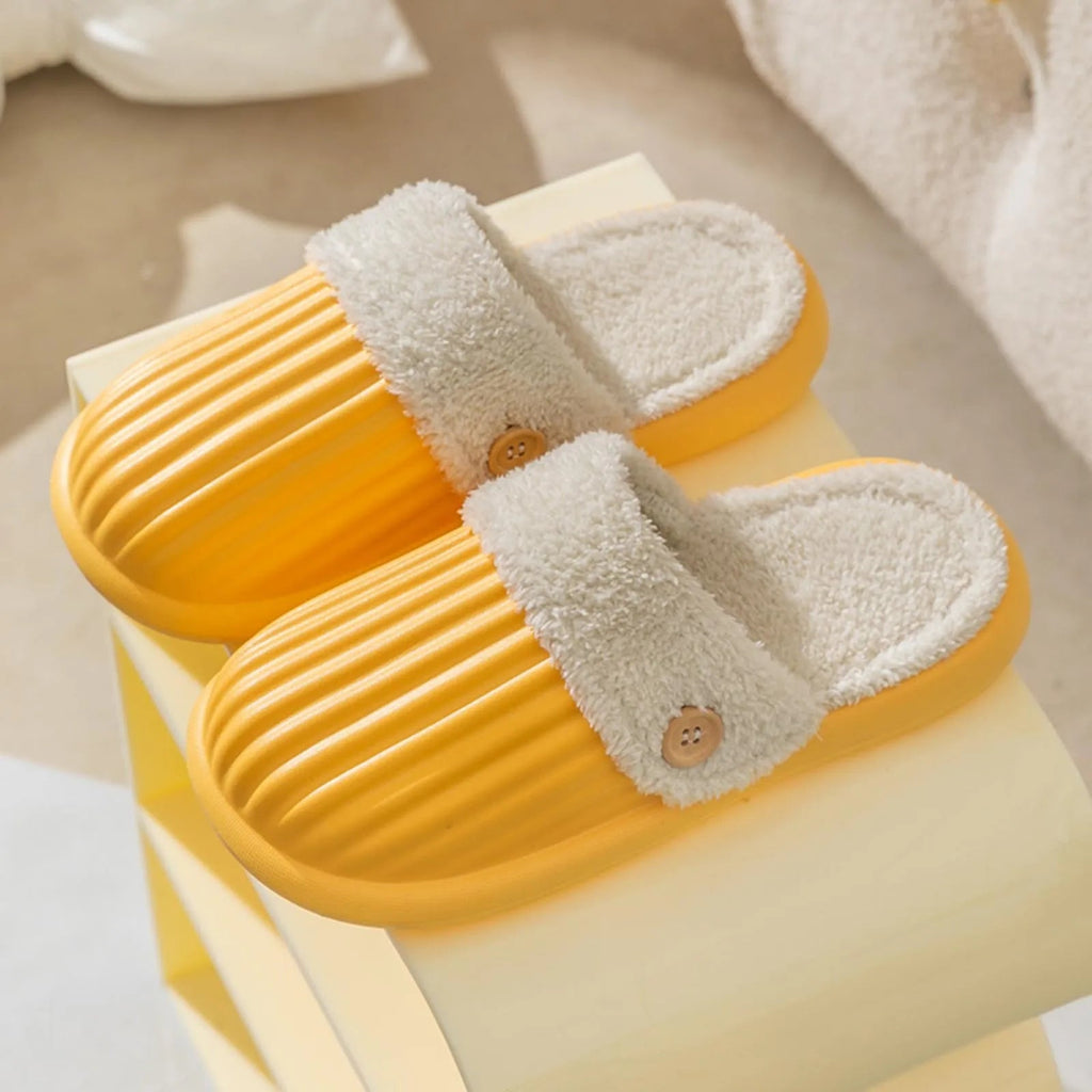 🔥The Best Gift In Winter🔥Removable Plush Padded Cotton Slippers（50% OFF）