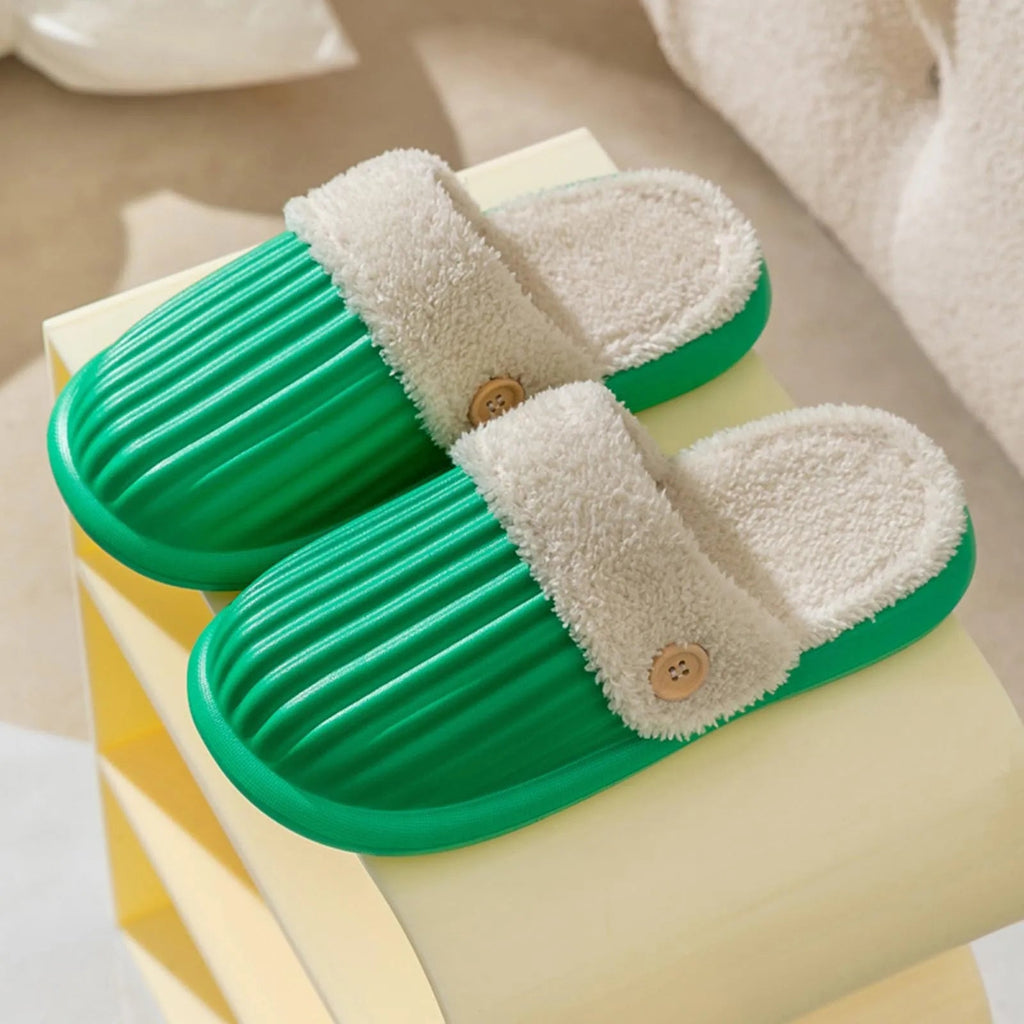 🔥The Best Gift In Winter🔥Removable Plush Padded Cotton Slippers（50% OFF）