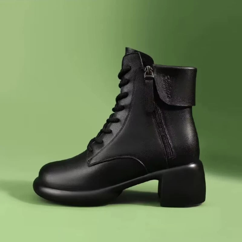 Vintage British-style Martin boots