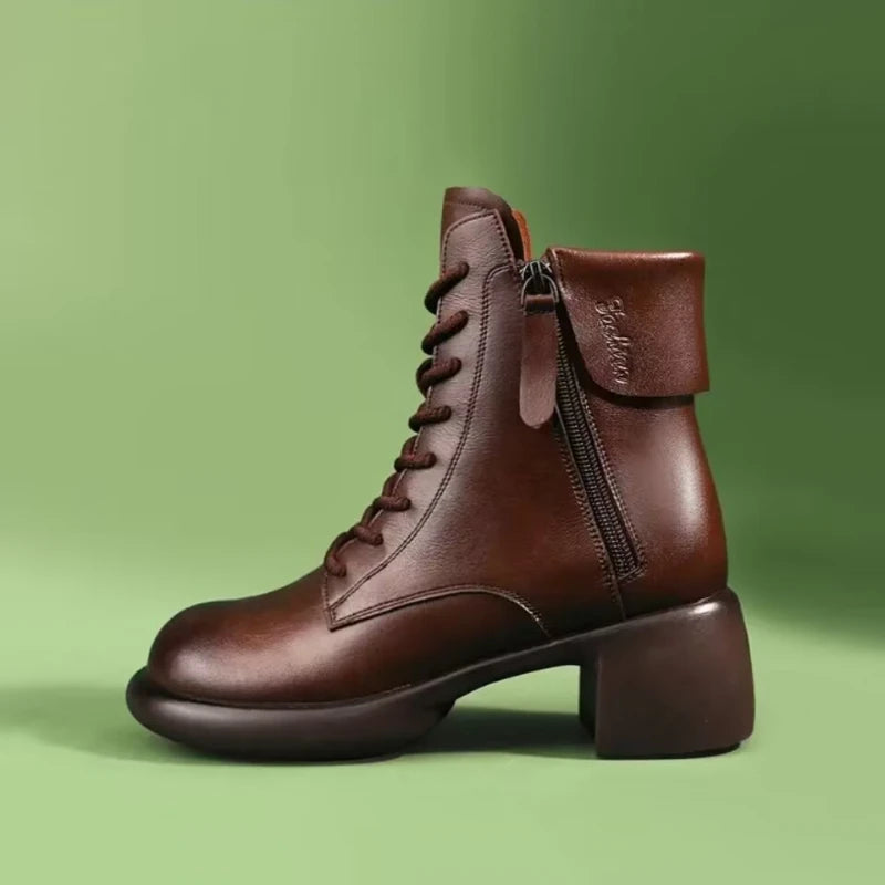 Vintage British-style Martin boots