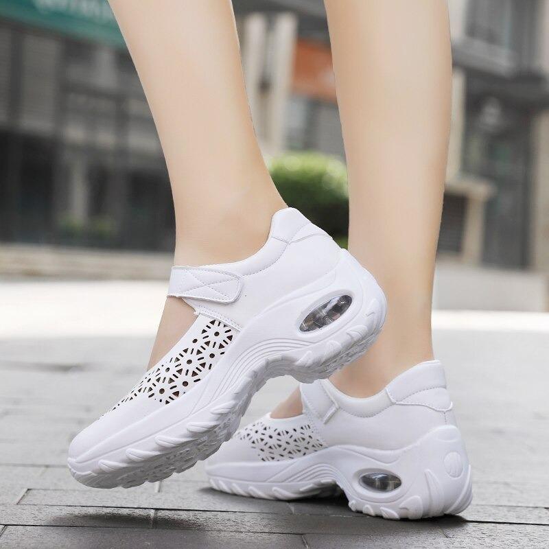 New style women's comfortable breathable hollow casual shoes