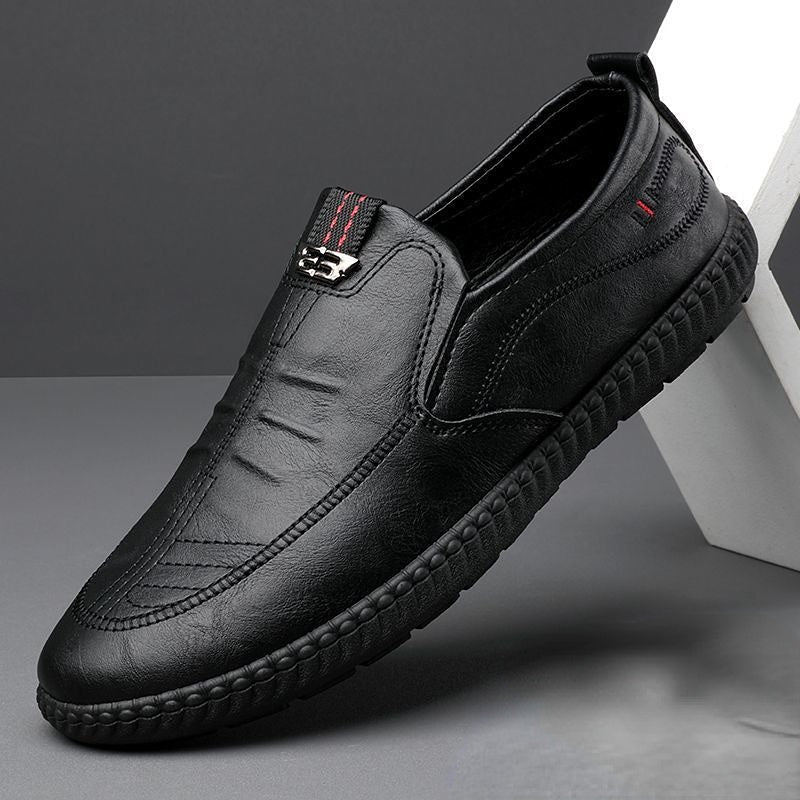 Men’s Slip-on Business Casual Leather Shoes