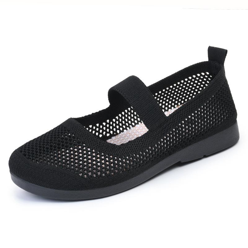 Flat casual breathable openwork Orthopedic shoes