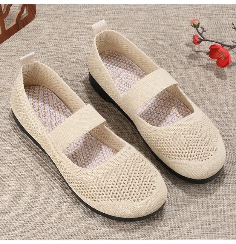 Flat casual breathable openwork Orthopedic shoes