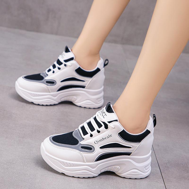 Thick-soled Heightened Sneakers For Women