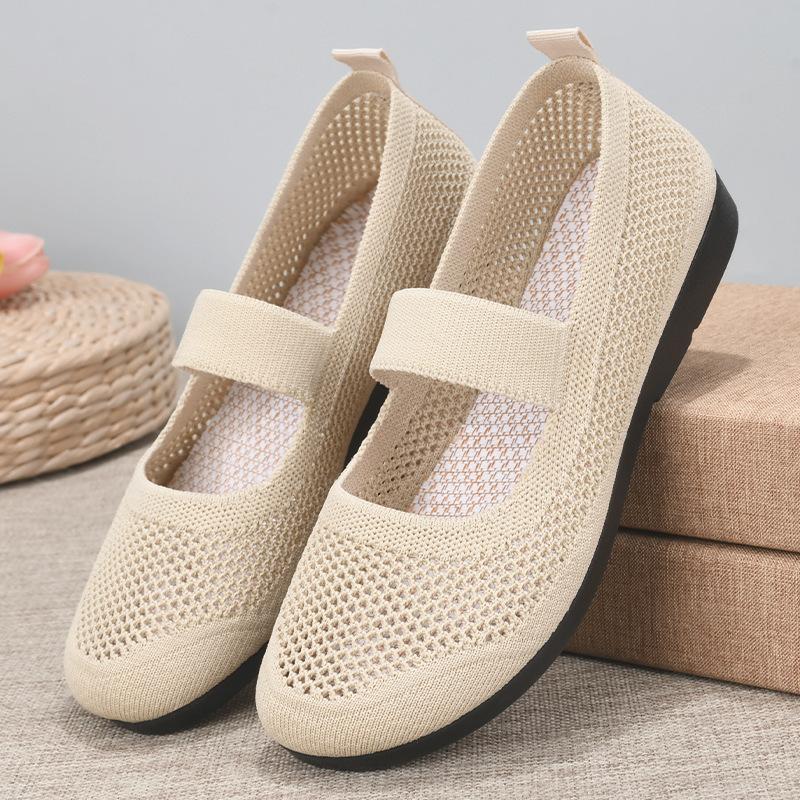 Flat casual breathable openwork Orthopedic shoes