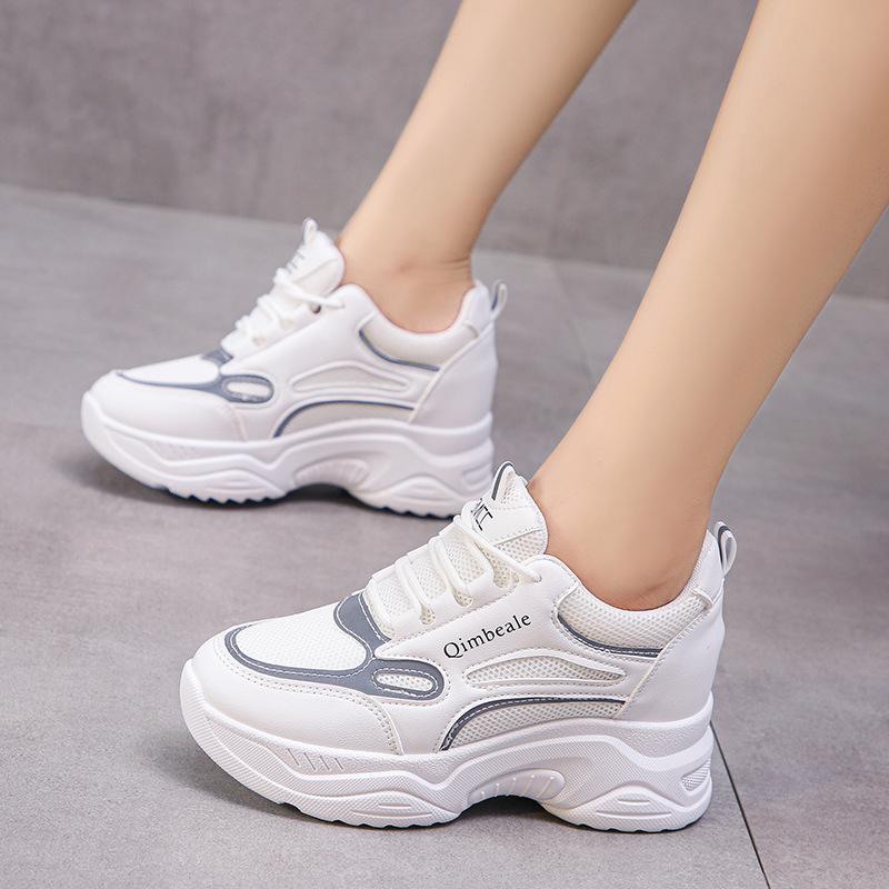Thick-soled Heightened Sneakers For Women