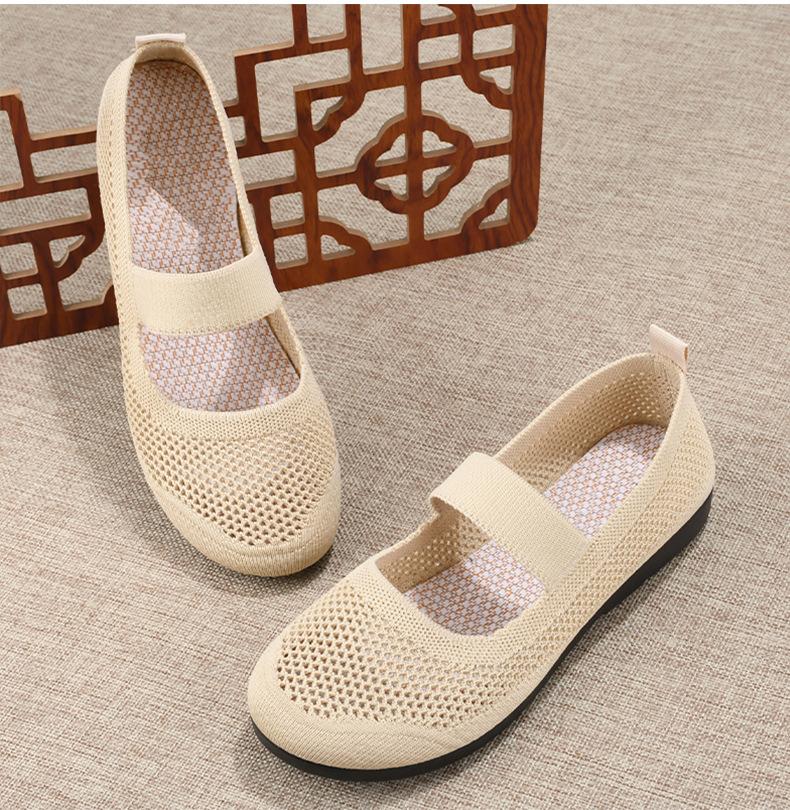 Flat casual breathable openwork Orthopedic shoes