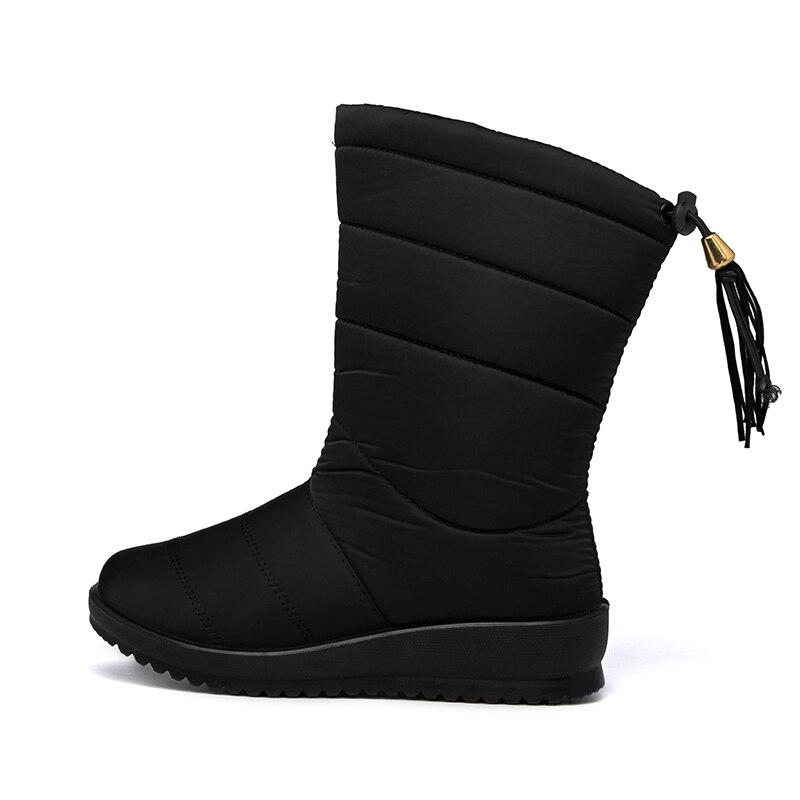 Women's Waterproof Winter Warm Cotton Boots