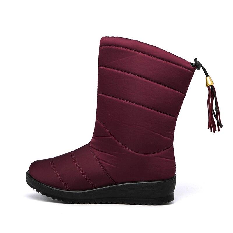 Women's Waterproof Winter Warm Cotton Boots